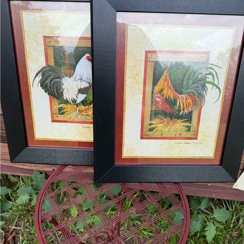 Framed Rooster Art Prints